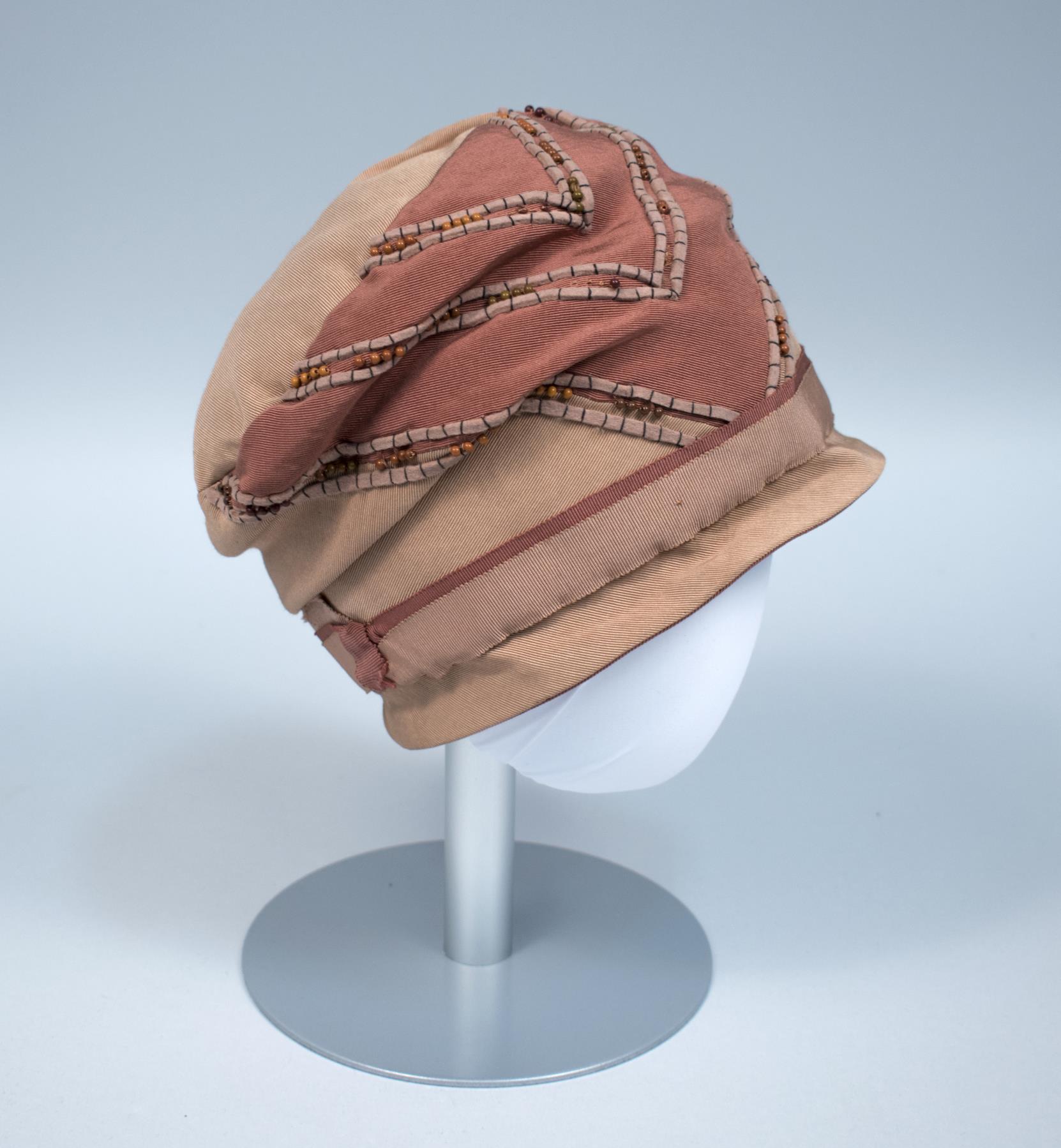 Image of Rose pink cloche sold at MacDougall & Southwick in Seattle, 1920s